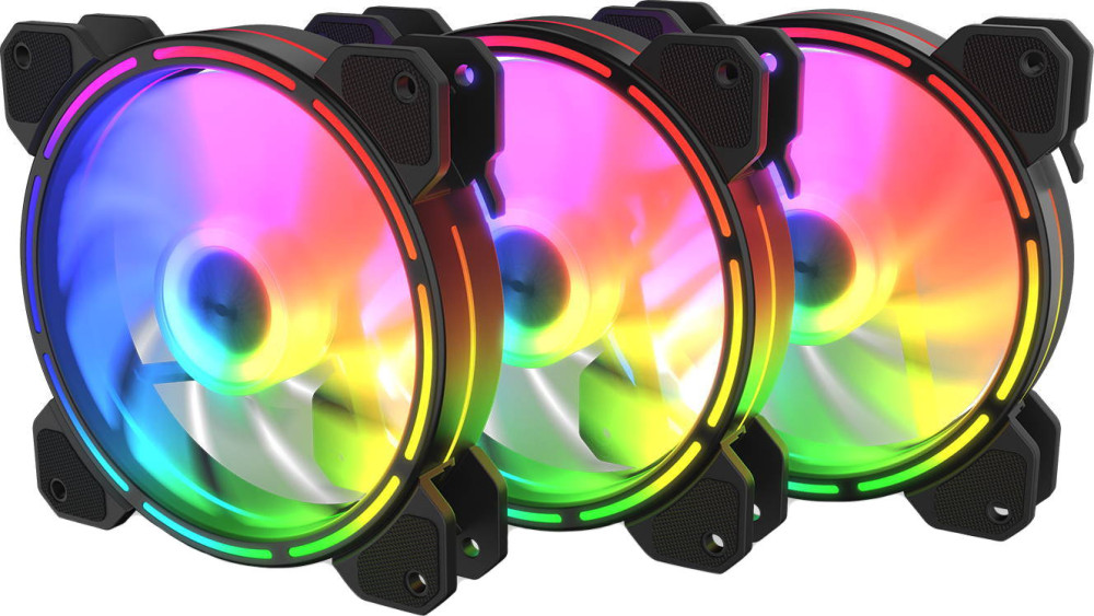 Вентилятор KRUX Lunar 120 ARGB 3-Pack (KRX0068)