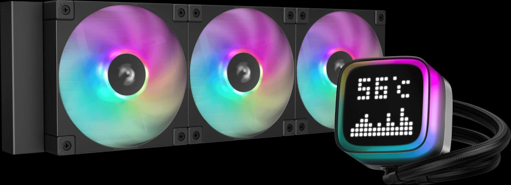 Водяное охлаждение Deepcool LP360 (R-LP360-BKMSNC-G-1)