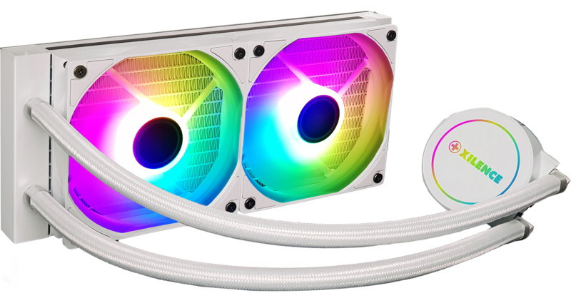 Водяное охлаждение Xilence LiQuRizer 240 White ARGB (XC974)