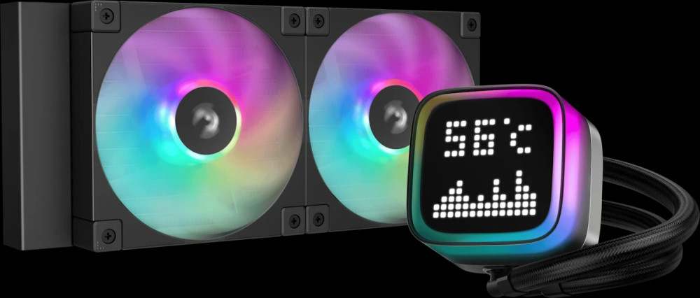 Водяное охлаждение Deepcool LP240 (R-LP240-BKMSNC-G-1)