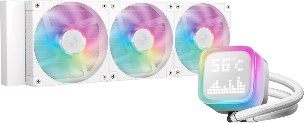 Водяное охлаждение Deepcool LP360 White (R-LP360-WHMSMC-G-1)