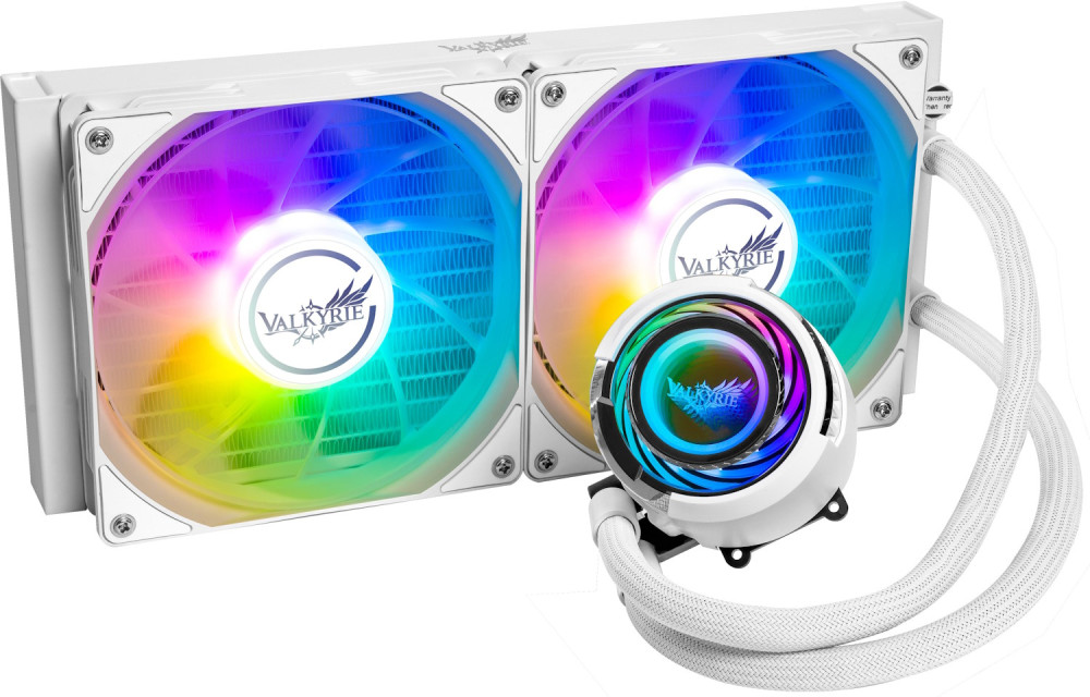Водяне охолодження VALKYRIE Jarn 280 ARGB White (B0C87YX846)