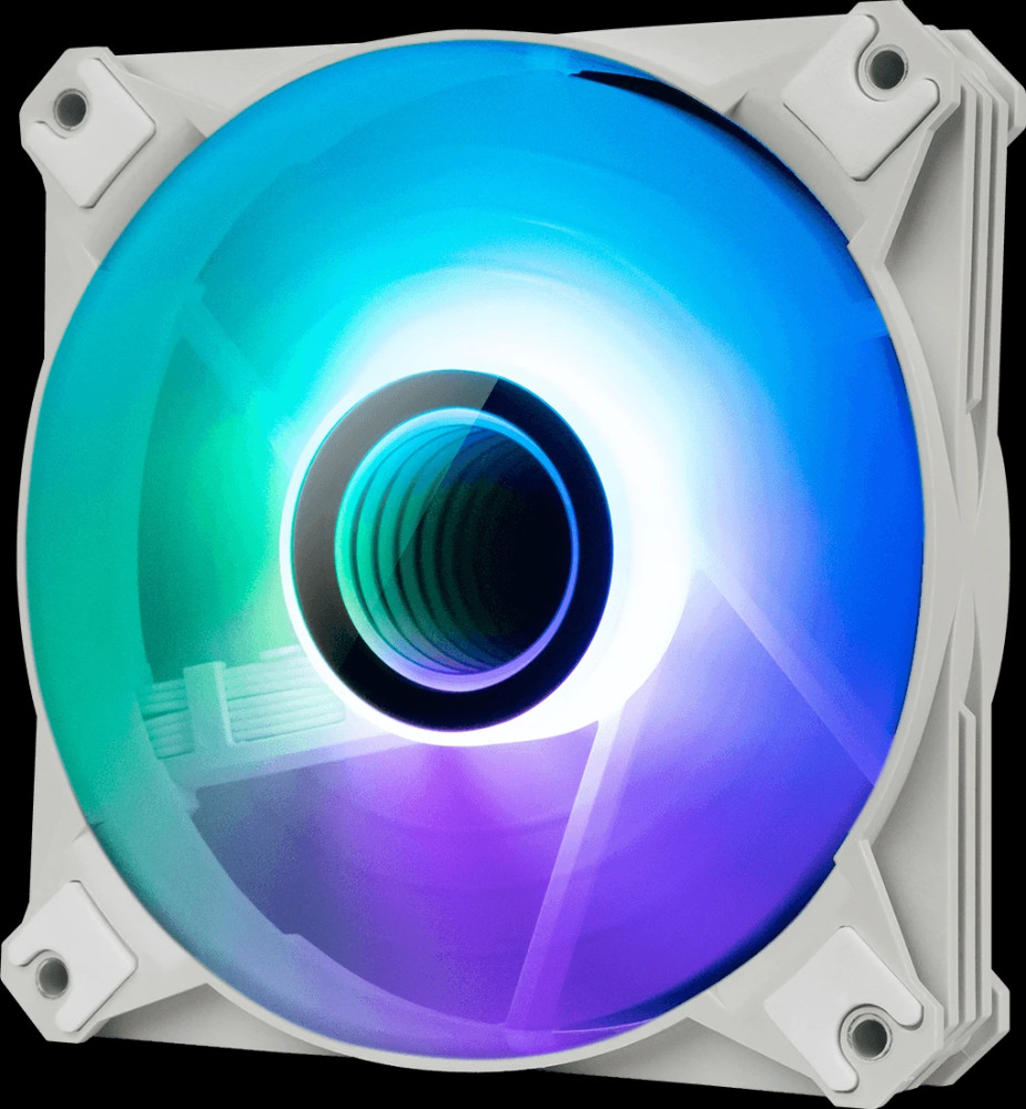 Вентилятор DarkFlash Infinity 8 PWM A-RGB 120mm White 3 in 1 Pack