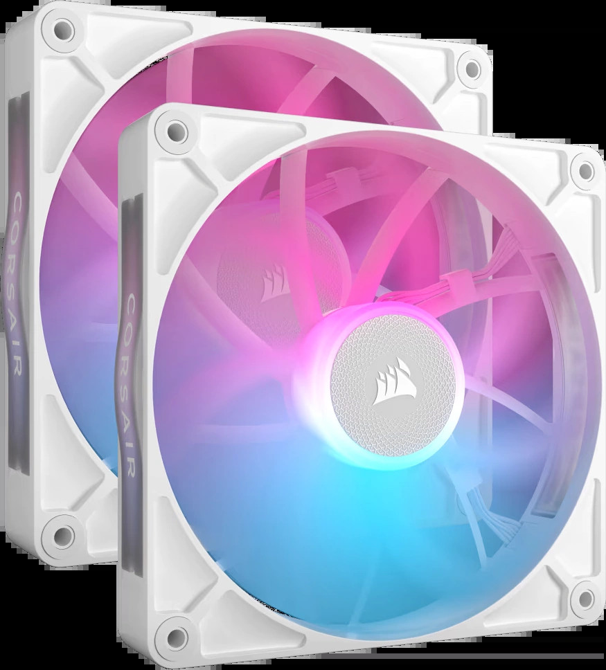 Вентилятор Corsair iCUE LINK RX140 RGB PWM Twin Pack White (CO-9051024-WW)