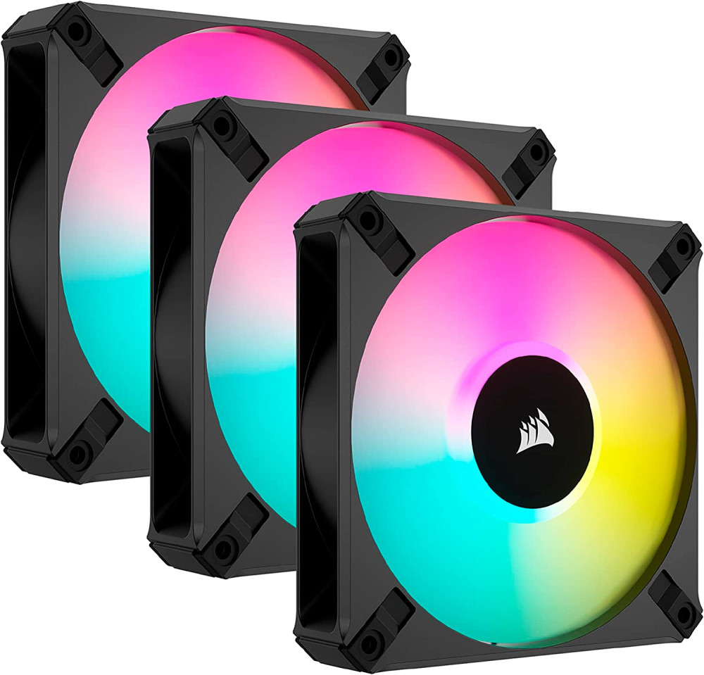 Вентилятор Corsair iCUE AF120 RGB ELITE Triple Fan Kit (CO-9050154-WW)