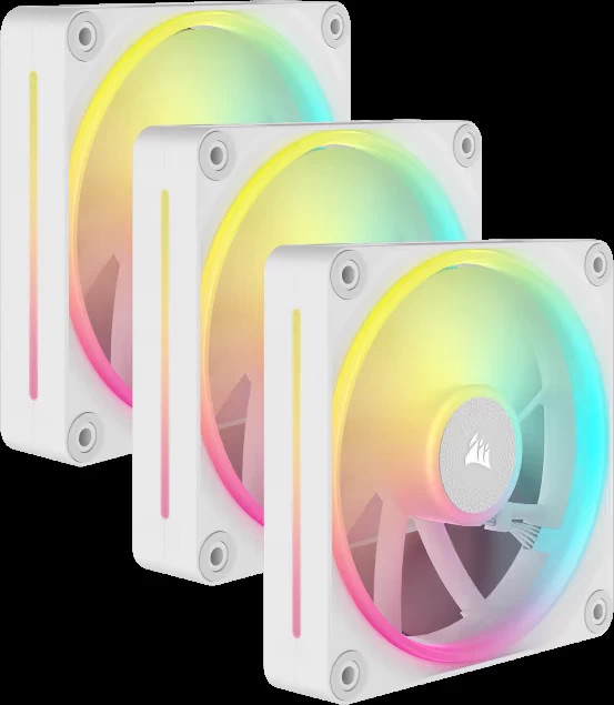 Вентилятор Corsair iCUE LINK LX120 RGB PWM White Triple Pack (CO-9051030-WW)