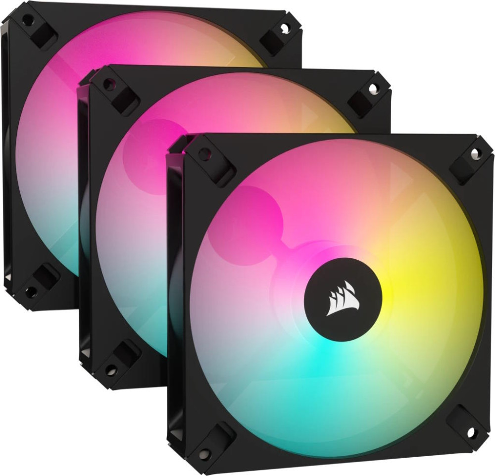 Вентилятор Corsair iCUE AR120 Digital RGB Black Triple Pack (CO-9050167-WW)