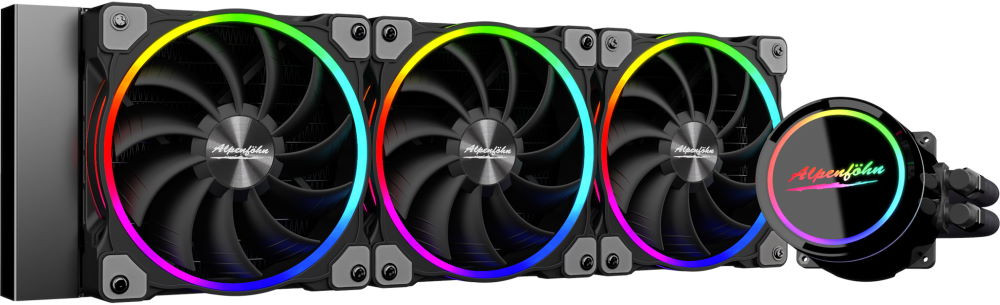 Водяное охлаждение Alpenfohn Gletscherwasser 360 High Speed (84000000182)