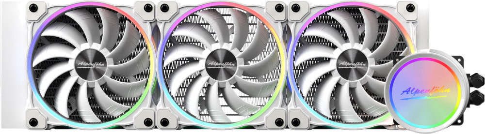 Водяное охлаждение Alpenfohn Gletscherwasser 360 White (84000000195)