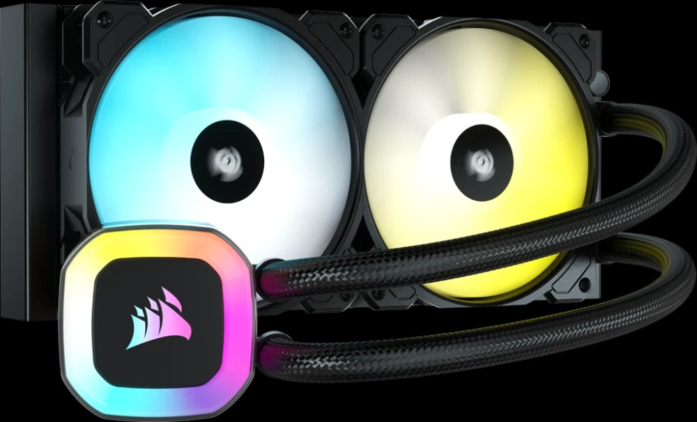 Водяное охлаждение Corsair H100 RGB (CW-9060053-WW)