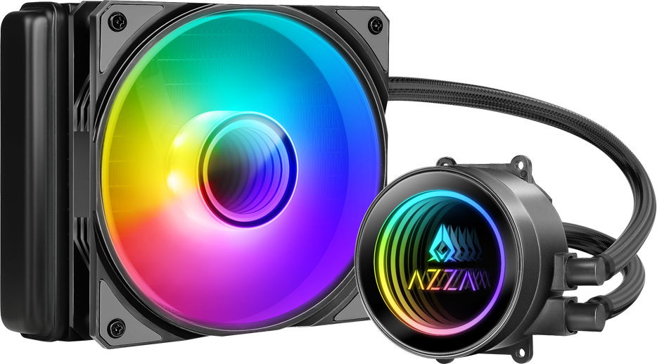 Водяное охлаждение AZZA Galeforce 120 (LCAZ-120C-ARGB)