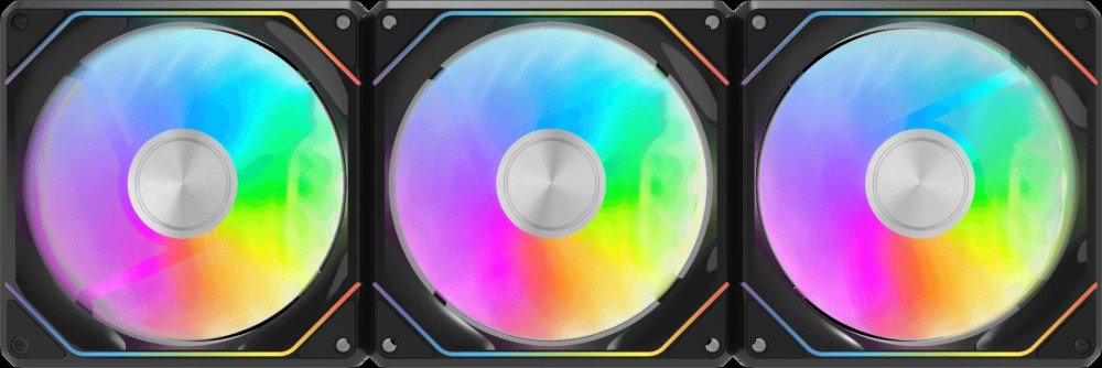 Вентилятор DarkFlash Gauss G24 ARGB 3 in 1 Black