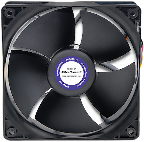 Вентилятор Qoltec ForceFan 6000 RPM 120mm (50714)