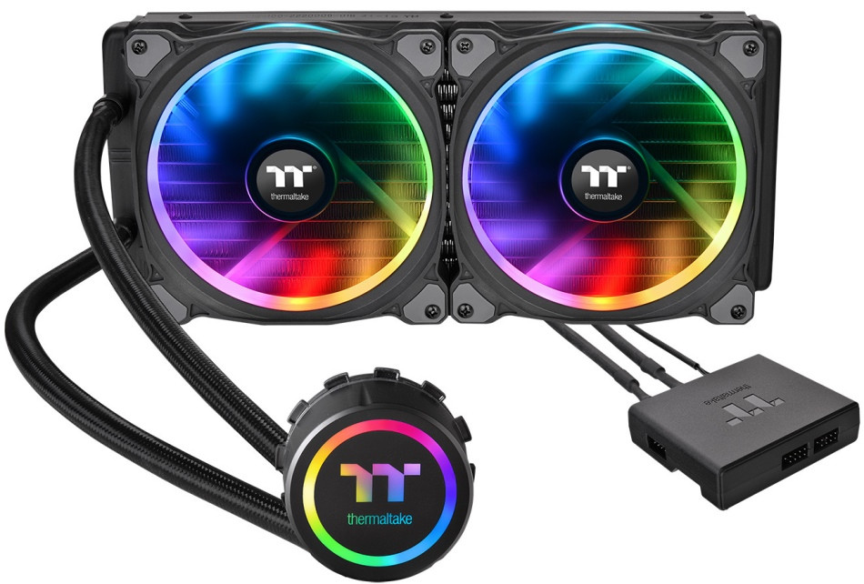 Водяное охлаждение Thermaltake Floe Riing RGB 280 TT Premium (CL-W167-PL14SW-A)
