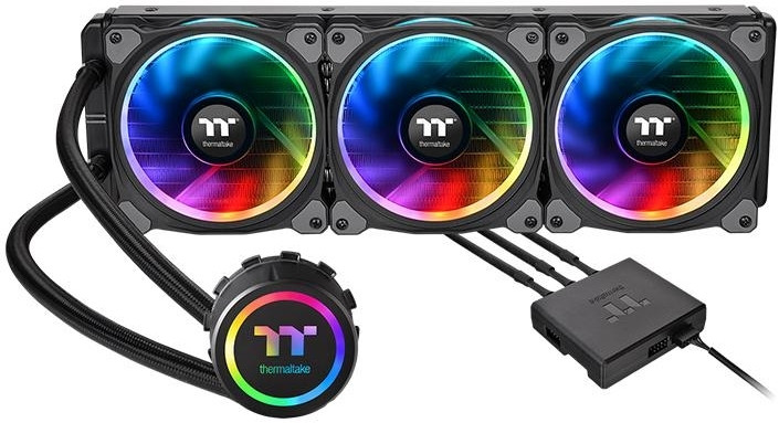 Водяное охлаждение Thermaltake Floe Riing RGB 360 TT Premium (CL-W158-PL12SW-A)
