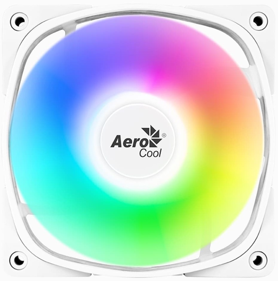 Вентилятор Aerocool Frame X 12 PWM ARGB White (ACF3-FM11217.21)
