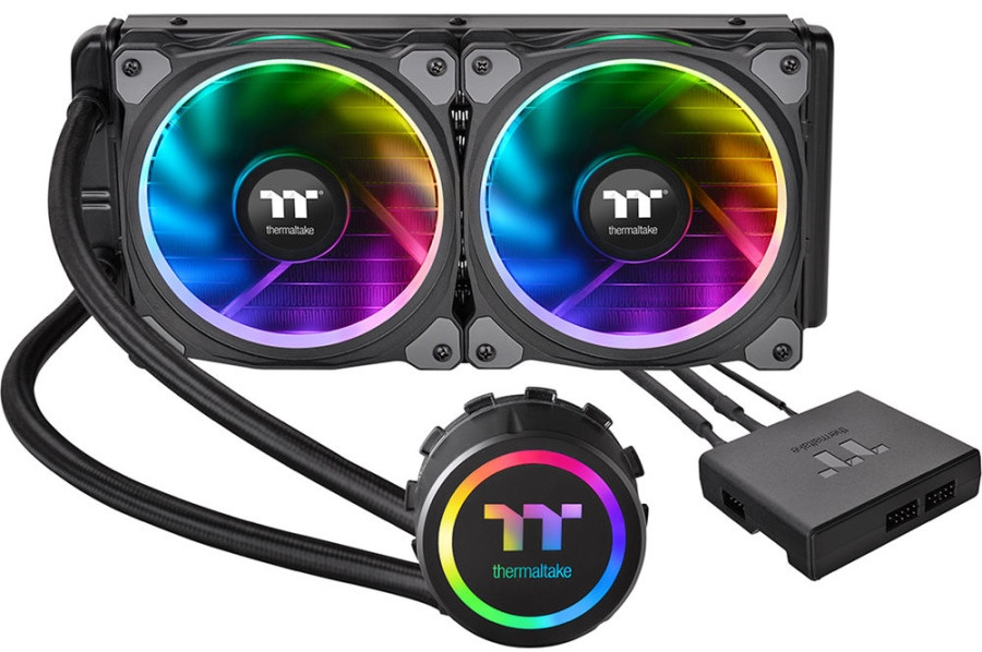 Водяное охлаждение Thermaltake Floe Riing RGB 240 TT Premium (CL-W157-PL12SW-A)