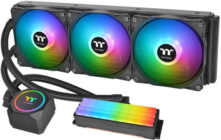 Водяное охлаждение Thermaltake Floe RC360 CPU & Memory (CL-W290-PL12SW-A)