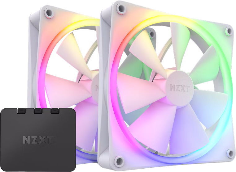 Вентилятор NZXT F140 RGB Twin Pack White (RF-R14DF-W1)