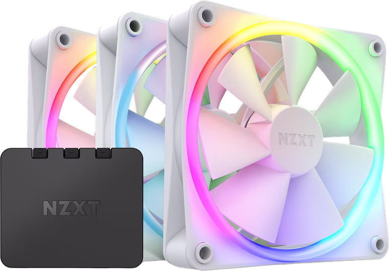 Вентилятор NZXT F120 RGB Triple Pack White (RF-R12TF-W1)