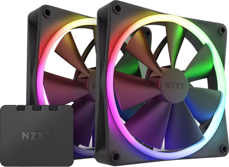 Вентилятор NZXT F140 RGB Twin Pack Black (RF-R14DF-B1)