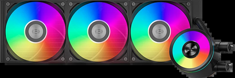 Водяное охлаждение PCCooler DA360 Pro ARGB Black