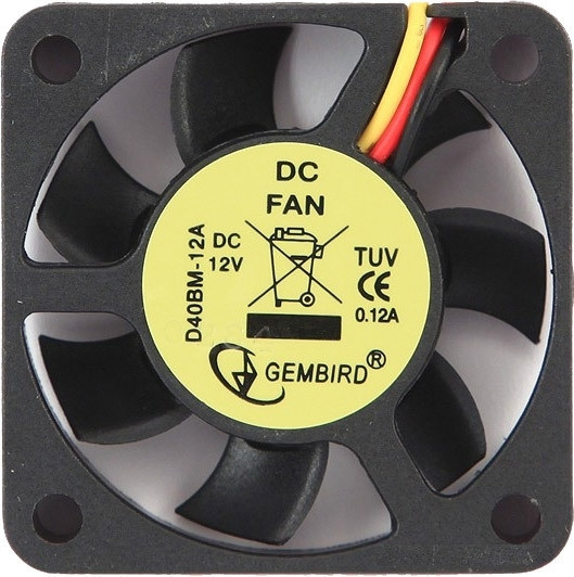 Вентилятор Gembird D40BM-12A