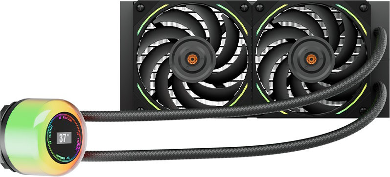 Водяное охлаждение 1stPlayer CC 240 Black