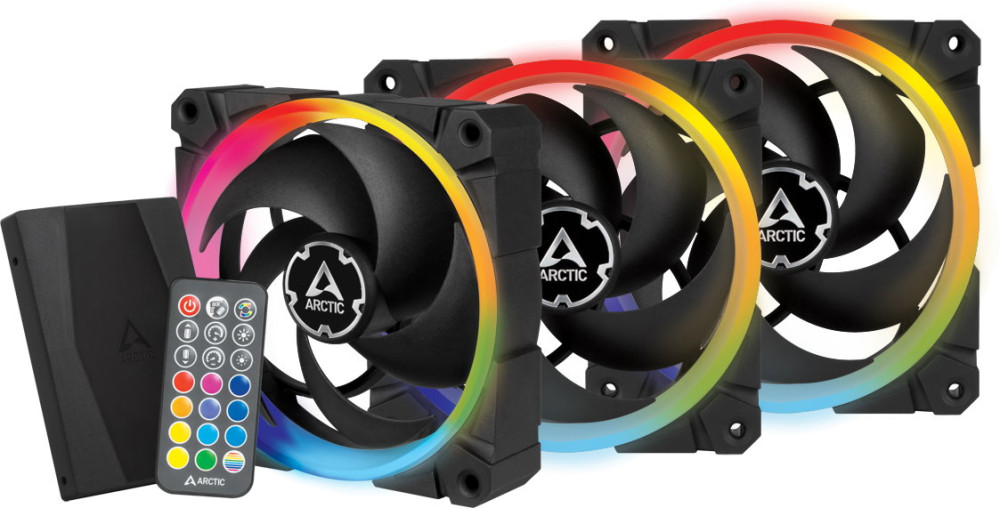 Вентилятор ARCTIC BioniX P120 A-RGB 3 Casefans Controller (ACFAN00156A)