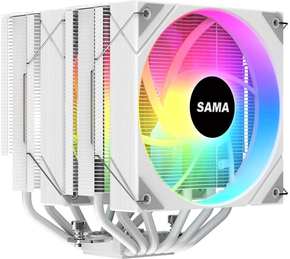 Кулер SAMA 6PDW120MM ARGB White