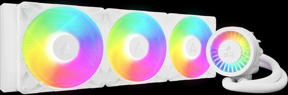 Водяне охолодження ARCTIC Liquid Freezer III Pro 420 A-RGB White (ACFRE00189A)