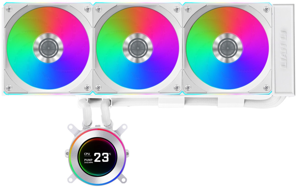 Водяне охолодження Lian Li Hydroshift II LCD-C 360CL White