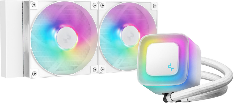 Водяное охлаждение Deepcool LE240 V2 White (R-LE240-WHAMMN-G-2)