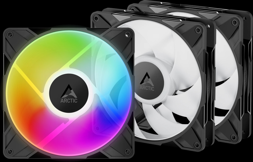Вентилятор ARCTIC P14 Pro A-RGB Black 3pcs. (ACFAN00320A)