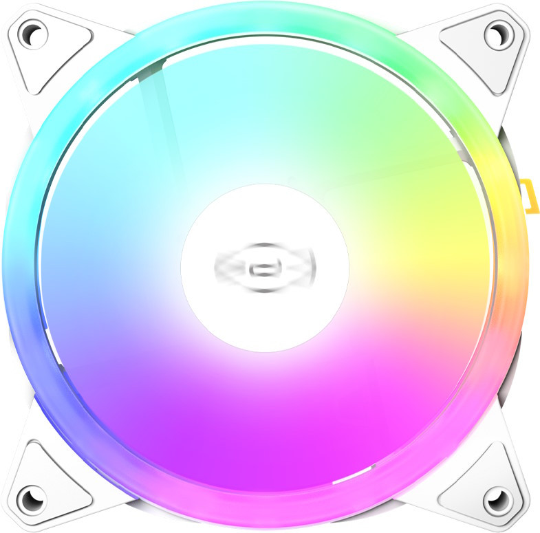 Вентилятор PCCooler F3 T120 ARGB White (F3-T120WHAM1-GL)