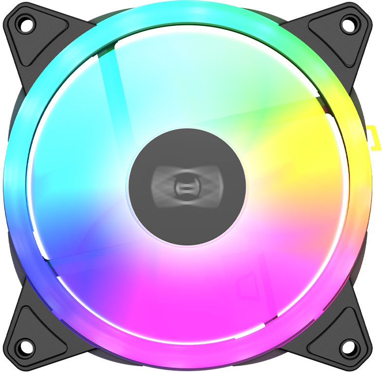 Вентилятор PCCooler F3 T120 ARGB Black (F3-T120BKAM1-GL)