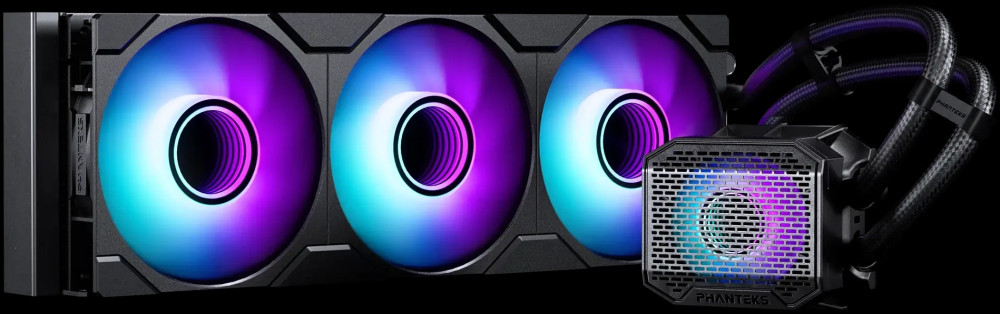 Водяное охлаждение Phanteks Glacier One 360 M25 G2 Black (PH-GO360M25G2_DBK02)