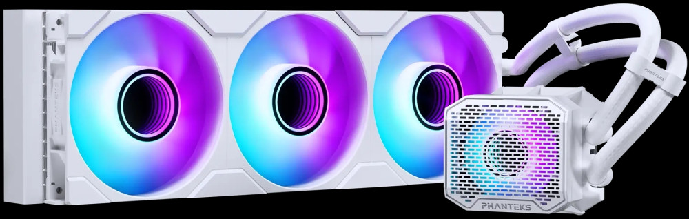 Водяное охлаждение Phanteks Glacier One 360 M25 G2 White (PH-GO360M25G2_DWT02)