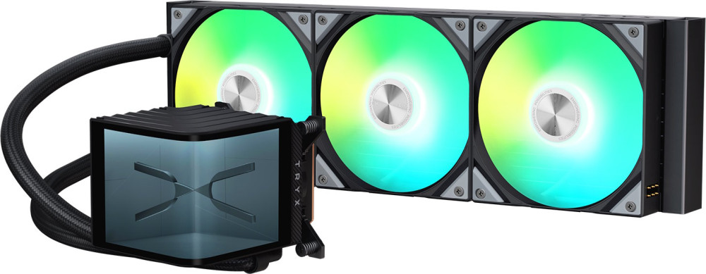 Водяное охлаждение TRYX PANORAMA ARGB 360 Black (L-P360A-AS3M-G1K)
