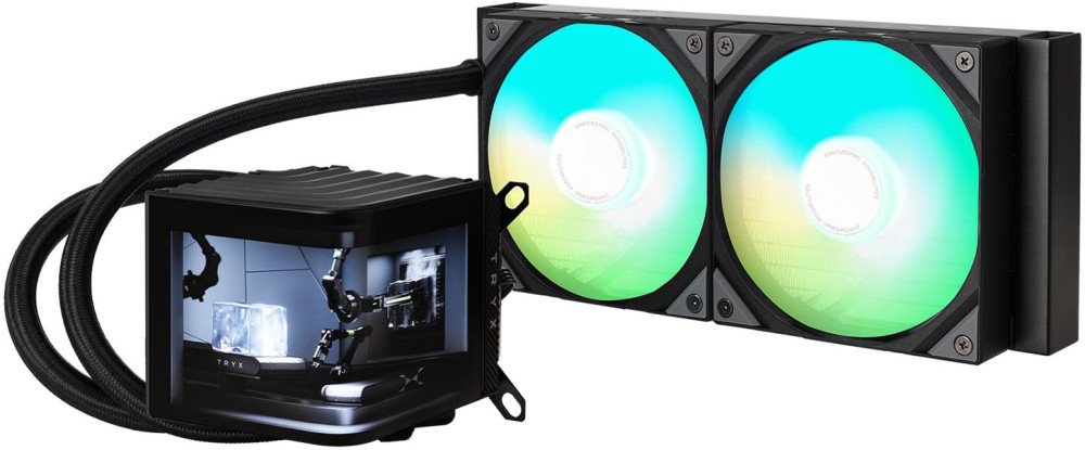 Водяное охлаждение TRYX PANORAMA ARGB 240 Black (L-P240A-AS2M-G0K)