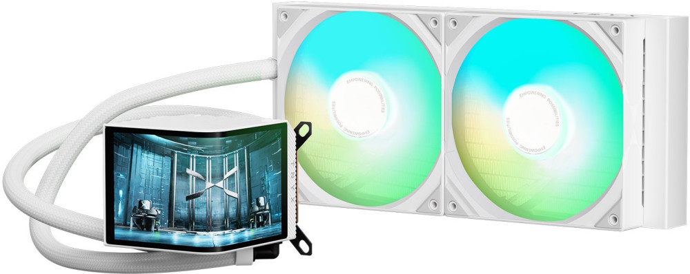 Водяное охлаждение TRYX PANORAMA ARGB 280 White (L-P280A-AS2M-G0W)