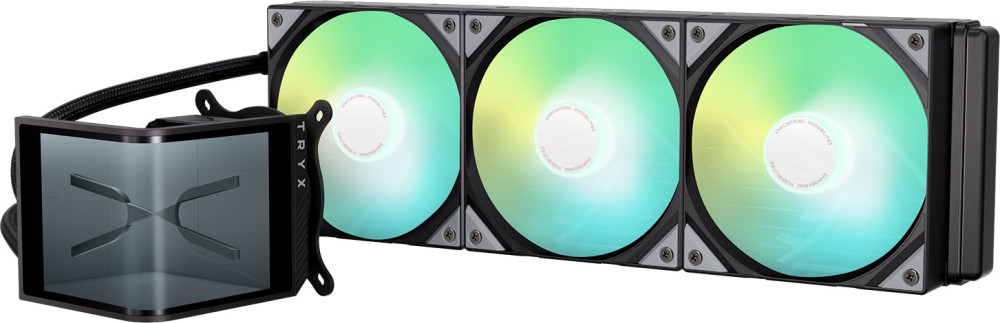 Водяное охлаждение TRYX PANORAMA SE ARGB 360 Black (L-P360L-AM3M-G0K)