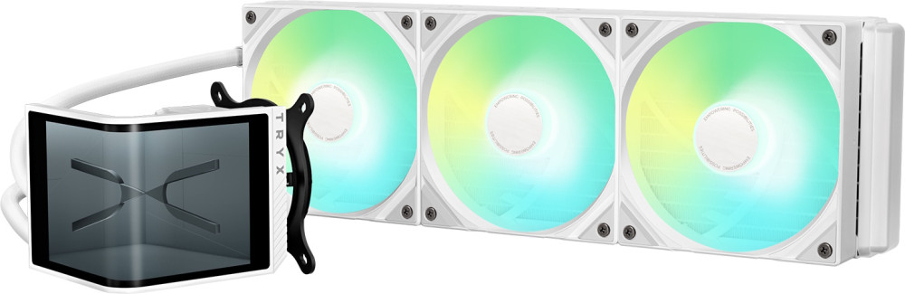 Водяное охлаждение TRYX PANORAMA SE ARGB 360 White (L-P360L-AM3M-G0W)
