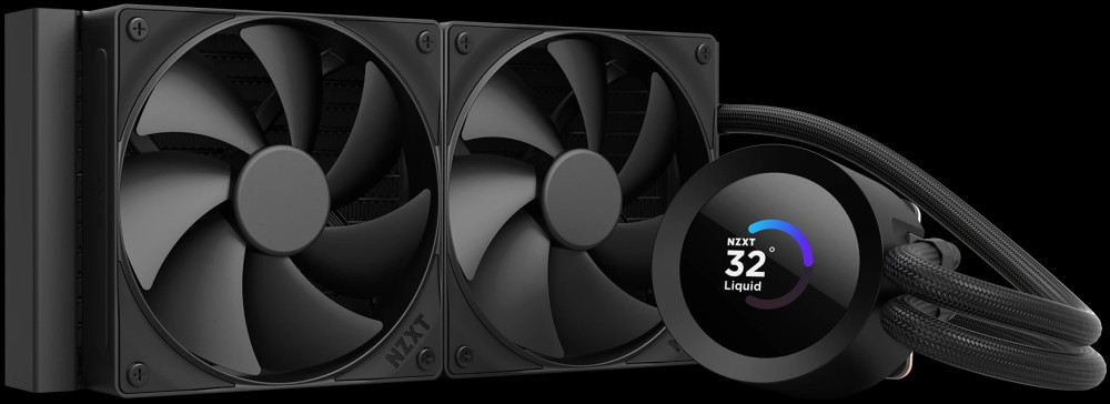 Водяное охлаждение NZXT Kraken Plus 240 (RL-KN240-B2)