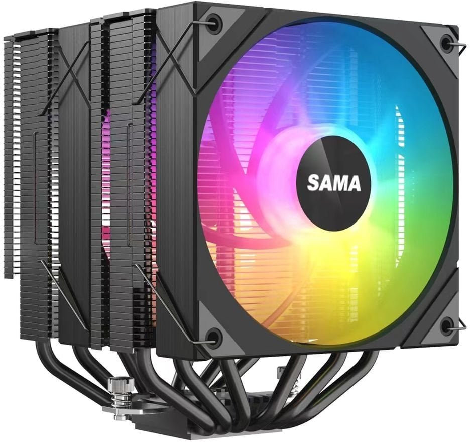 Кулер SAMA 6PDW120MM ARGB Black