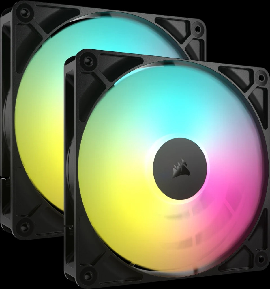 Вентилятор Corsair RS140 ARGB Dual Pack Black (CO-9050183-WW)