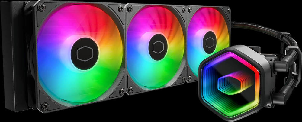 Водяне охолодження Cooler Master MasterLiquid 360 Core II ARGB Black (MLW-D36M-A18PA-R1)