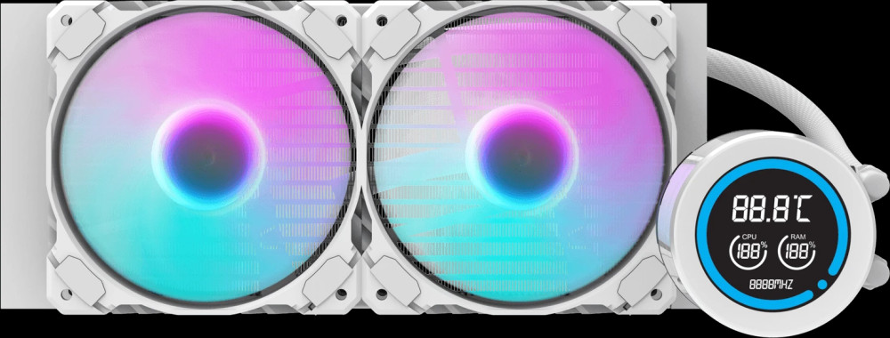 Водяное охлаждение DarkFlash DN240D White