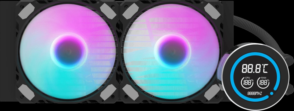 Водяное охлаждение DarkFlash DN240D Black