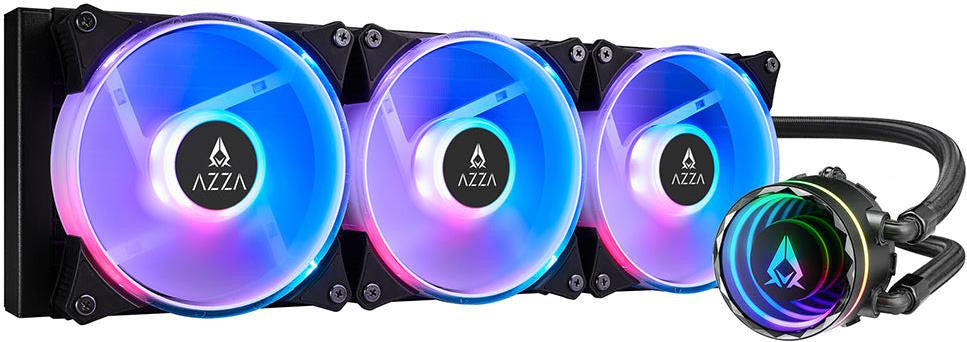 Водяное охлаждение AZZA Blizzard SP 360 (LCAZ-360R-ARGB SP)
